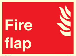Fire flap